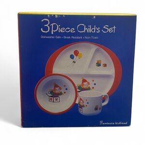 Fantasia kidland kids plates